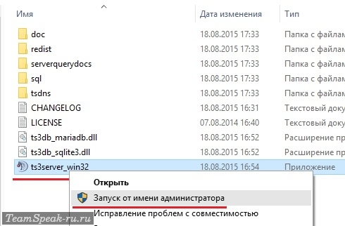 Установка TeamSpeak 3 Сервер Установка TeamSpeak 3 Сервер