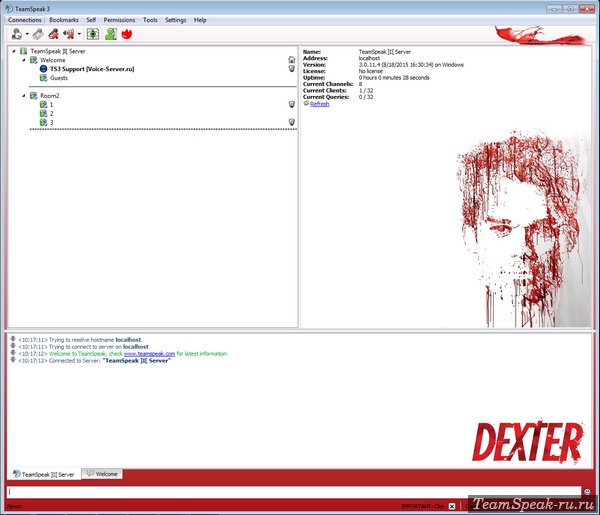 Тема Dexter